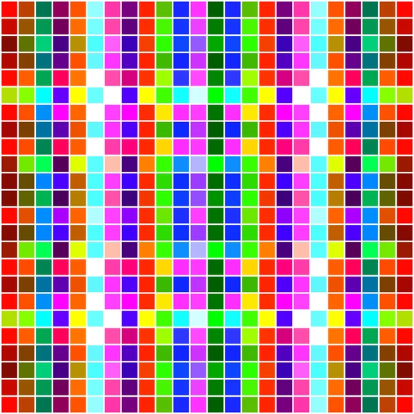Renkli kare piksel mozaik arka plan. Vektör çizim. EPS 10
