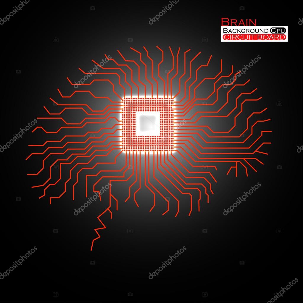 Letter From Electronic Circuit Board Alphabet On White Backgroun Stock
