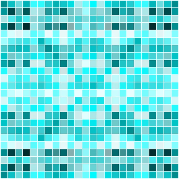 Renkli kare piksel mozaik arka plan. Vektör çizim. EPS 10 — Stok Vektör