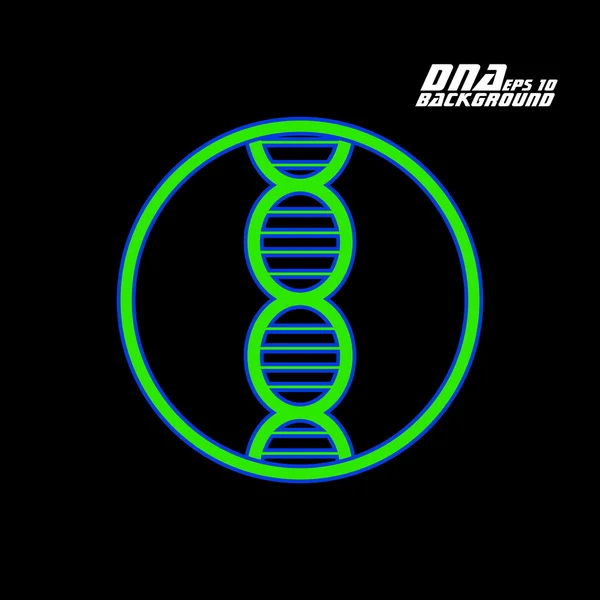 Dna icon. Vector illustration. Eps10 — Stock Vector