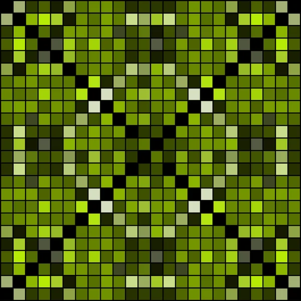 Colorido fondo de mosaico de píxeles cuadrados. Ilustración vectorial. Eps 10 — Archivo Imágenes Vectoriales