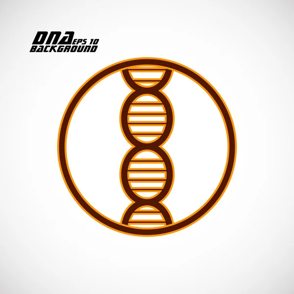 Dna icon. Vector illustration. Eps10 — Stock Vector