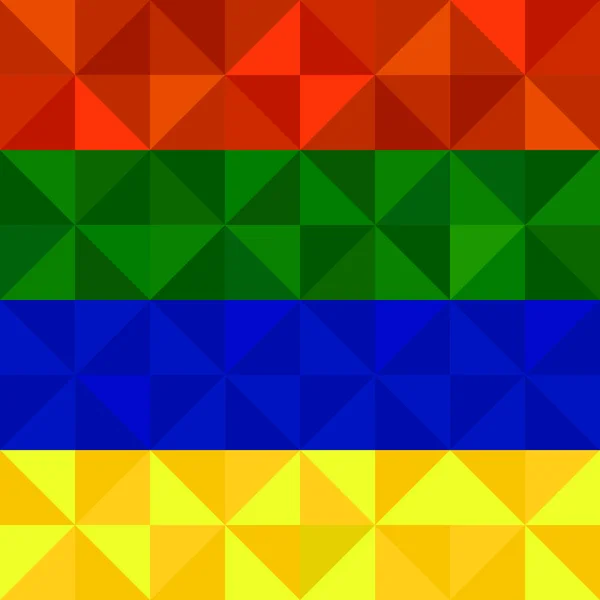 Fondo colorido geométrico abstracto de triángulos. Ilustración vectorial. Eps 10 — Archivo Imágenes Vectoriales