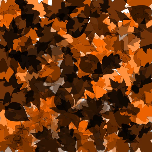 Fondo otoñal de hojas de arce. Imagen del vector de Colofrul. Eps 10 — Vector de stock