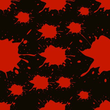 Renkli lekeleri. Sorunsuz vektör desen. Vektör çizim. EPS 10