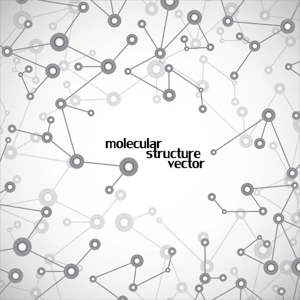 Structure des molécules. L'ADN. Contexte abstrait. Illustration vectorielle. Eps10 — Image vectorielle