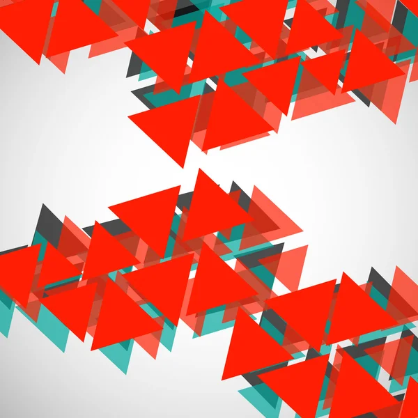 Abstrakter geometrischer Hintergrund mit Dreiecken. modernen Stil. Vektorillustration. Folge 10 — Stockvektor
