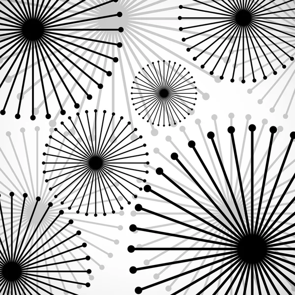 Fondo abstracto con puntos y líneas. Ilustración vectorial. Eps10 — Archivo Imágenes Vectoriales