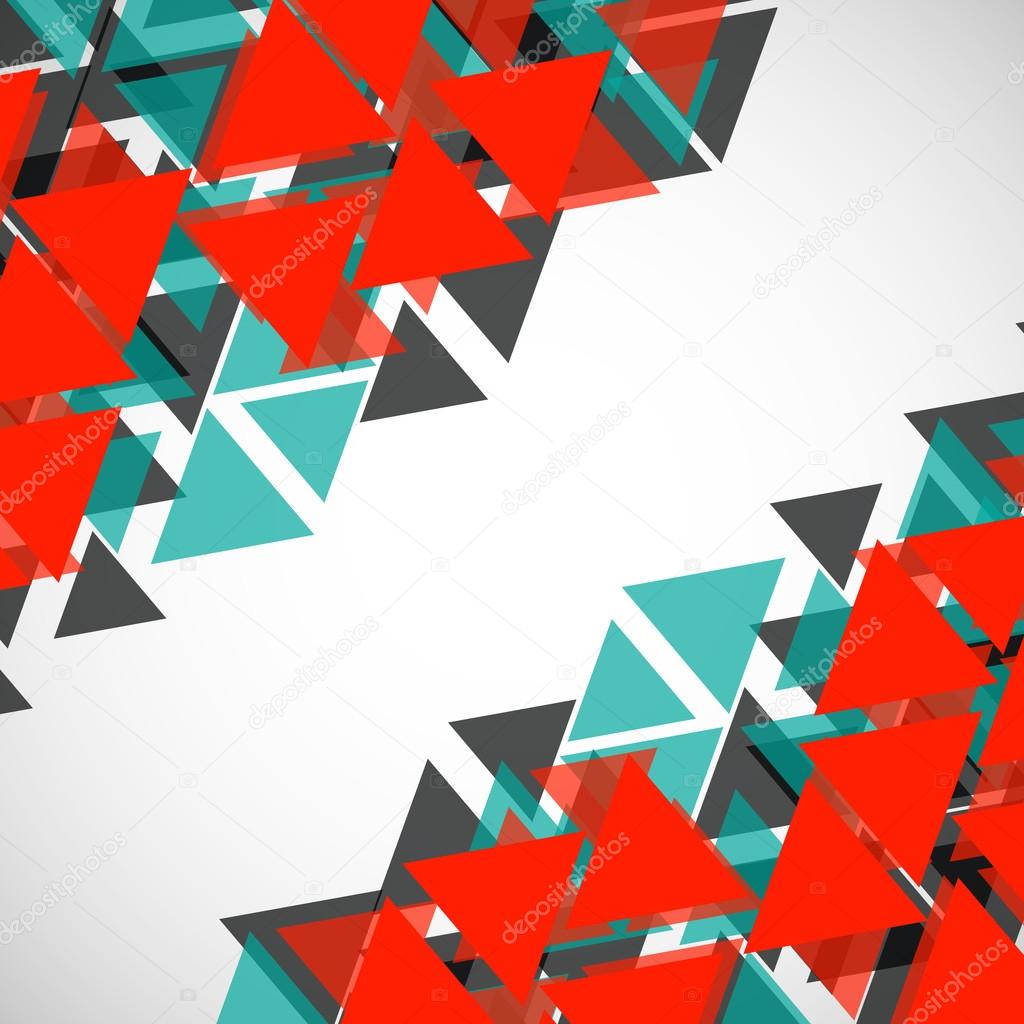 Abstract geometric background with triangles. Modern style. Vector illustration. Eps 10
