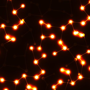 dna molekülü parlayan. arka plan. vektör çizim. eps10