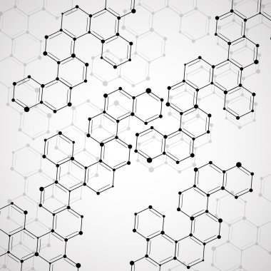  molekülün dna. arka plan. vektör çizim. eps10