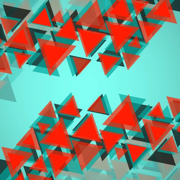 Abstrakt geometrisk bakgrund med trianglar. Modern stil. Vektor illustration. EPS-10 — Stock vektor
