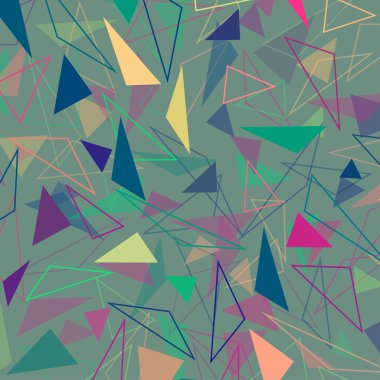 Üçgenler ile soyut geometrik arka plan. Modern tarz