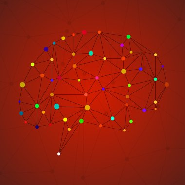 Soyut geometrik beyin, ağ bağlantıları