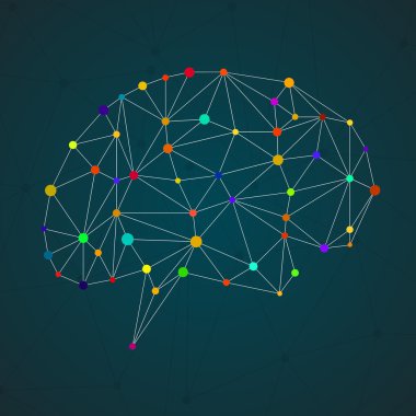 Soyut geometrik beyin, ağ bağlantıları