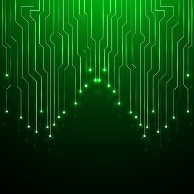 Devre kartı. Vektör