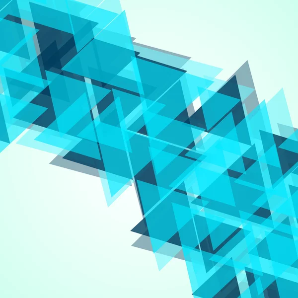 Abstrakter geometrischer Hintergrund mit Dreiecken — Stockvektor