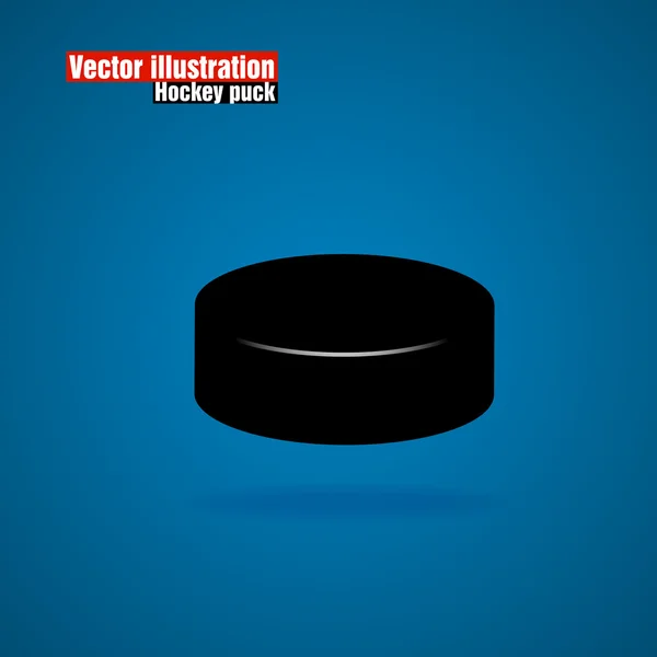 Hockeypuck. Vector — Stockvector