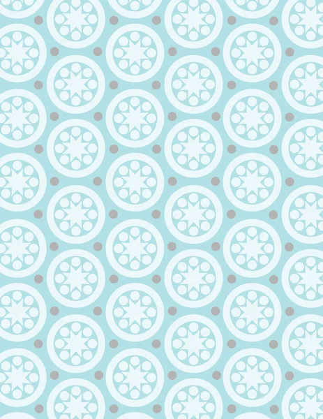 White repeating circles pattern — Stock Vector