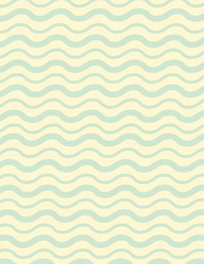 Dalgalı çizgi arka plan deseni yeşil çizgili