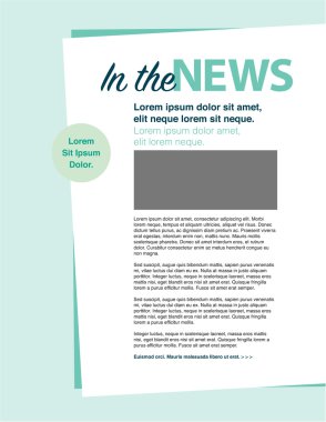 Sayfa düzeni bülten