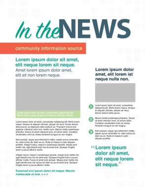 Sayfa düzeni bülten