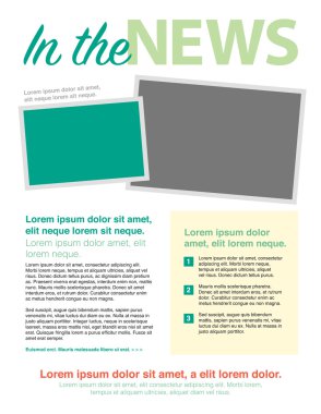 Sayfa düzeni bülten