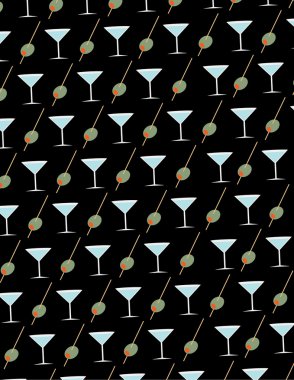 Zeytin ve martini gözlük