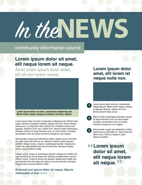 Sayfa düzeni bülten