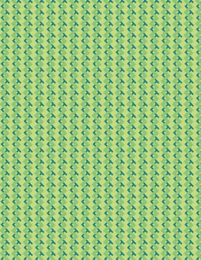 Yeşil ve mavi çizgi deseni