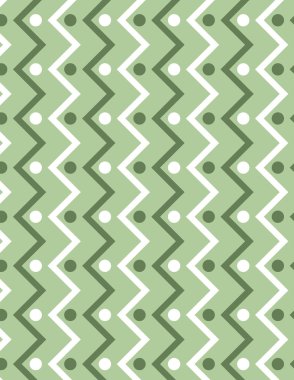 Yeşil ve beyaz çizgi deseni