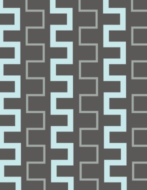 Mavi ve gri çizgi deseni