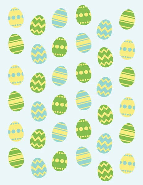 Poster de Pascua feliz — Vector de stock