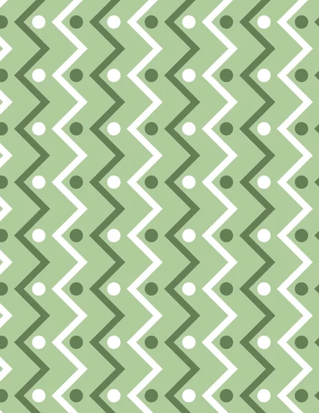 Green and white line pattern — Stock Vector