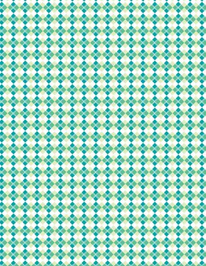 Mavi ve yeşil desen