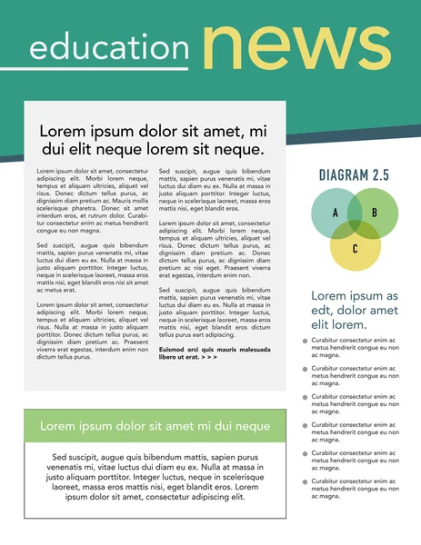 Sayfa düzeni bülten