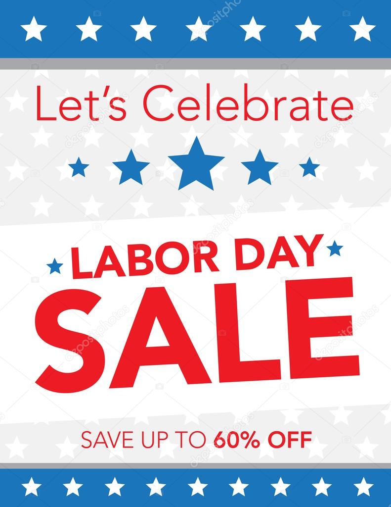 Let's celebrate with a Labor Day Sale