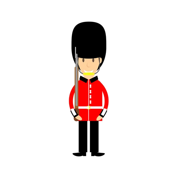 Guardia del Palacio de Buckingham — Vector de stock