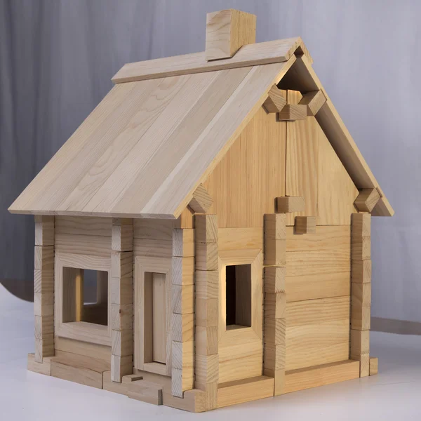 デザイナーの木造住宅 ストック画像