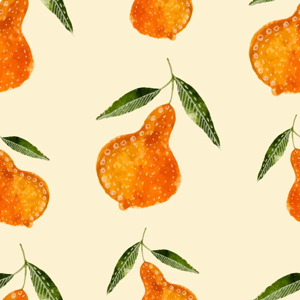 Elle çizilmiş stil suluboya seamless modeli armut