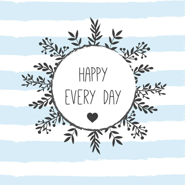 Doğa brunch wearth yazdırma. Etrafında tasarımı