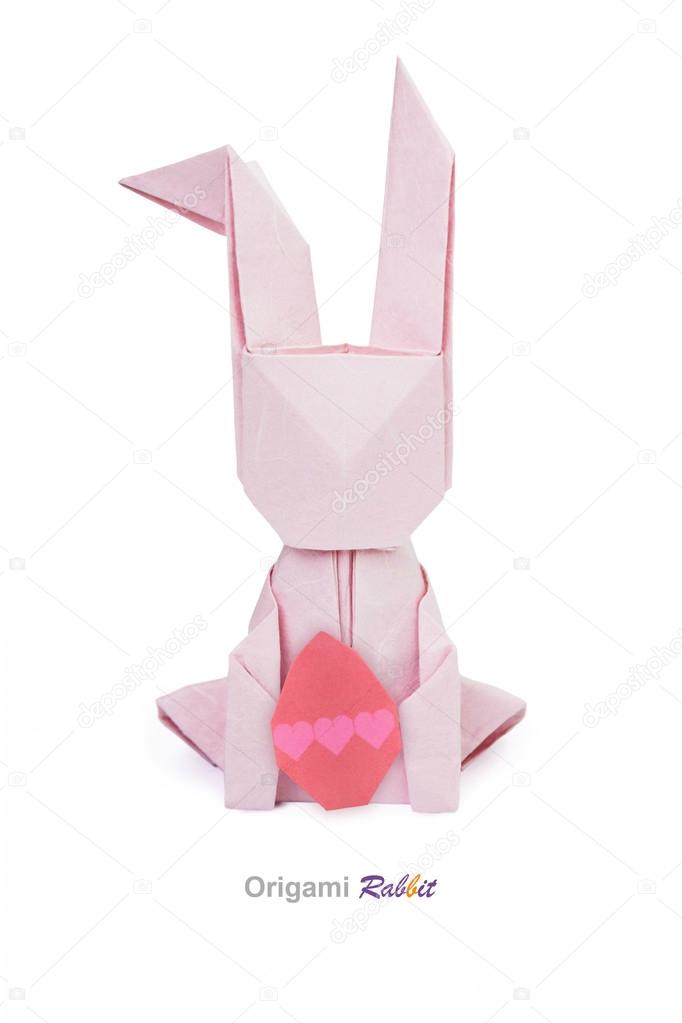 Ostern Origami Hase Stockfoto Mandrixta 101347400