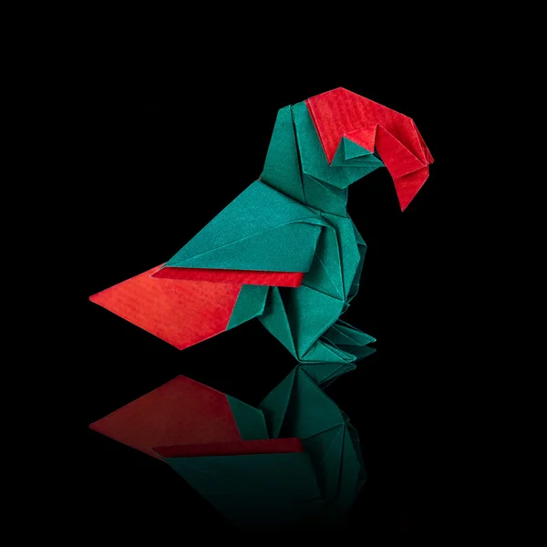 Origami loro guacamayo —  Fotos de Stock