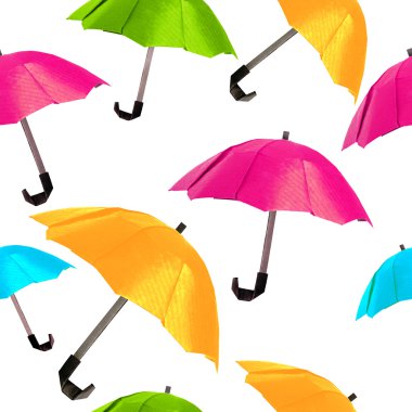 Origami kırmızı şemsiye