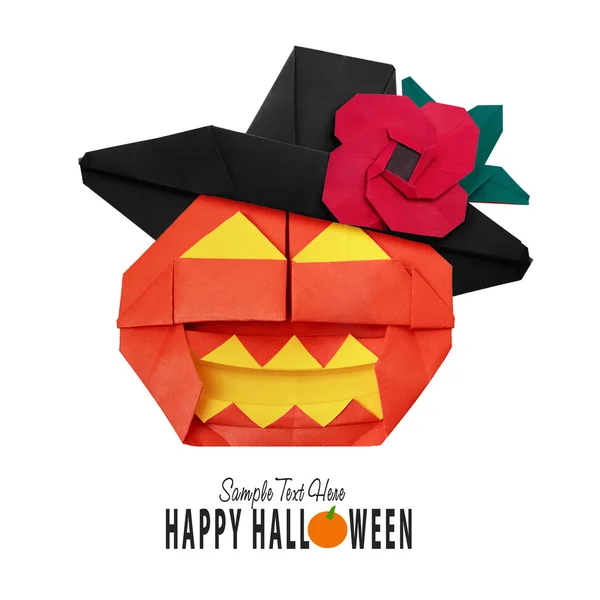 Origami legrační Halloween — Stock fotografie