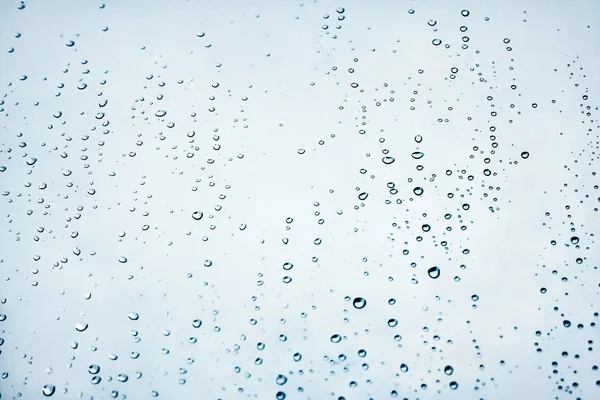 Gotas de agua en ventana — Foto de Stock