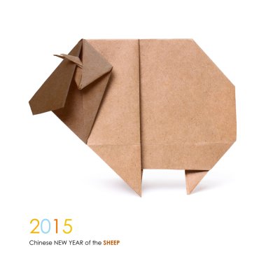 Origami koyun