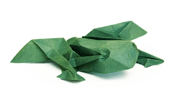 Rana de papel origami —  Fotos de Stock