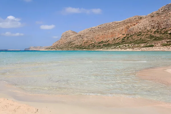 Pembe kum ile mavi deniz