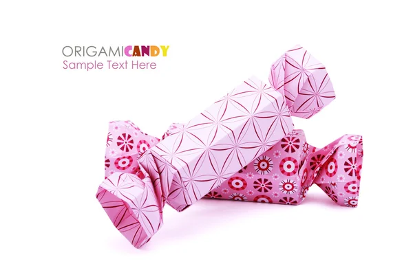 Grupa cukierki origami — Zdjęcie stockowe